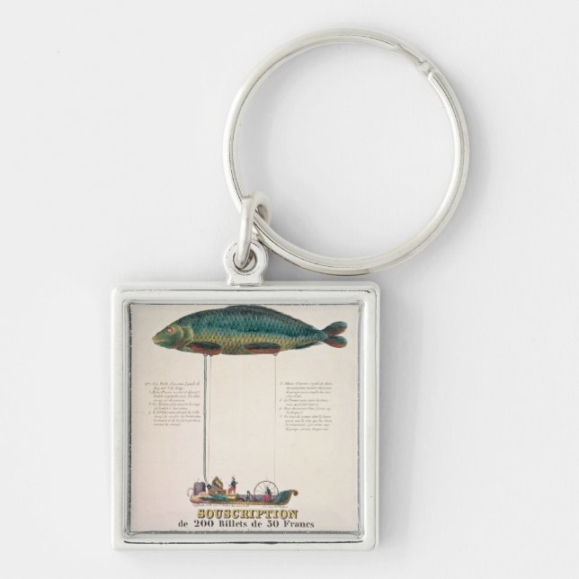 Llavero Publicidad de poster la suscripción (Frente)