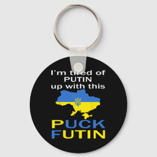Llavero Puck Futin Meme Orgulloso Del Mapa De Ucrania Ucra