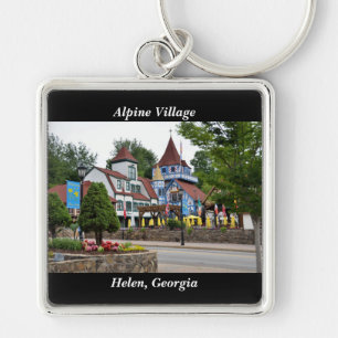 Llavero Pueblo alpino Helen, Georgia