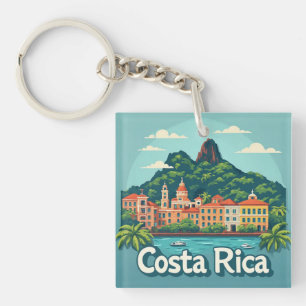 Llavero Pueblo costero tropical de Costa Rica