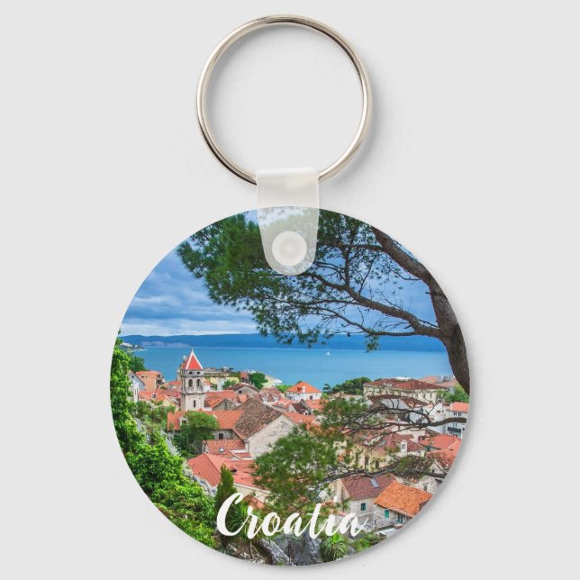 Llavero Pueblo croata de Omis (Anverso)