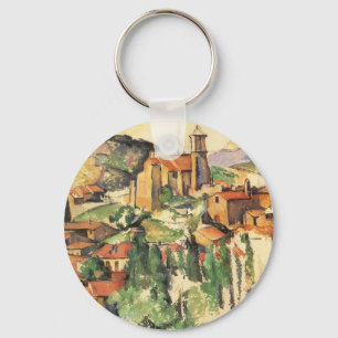 Llavero Pueblo de Gardanne por Paul Cezanne, Arte Antiguo