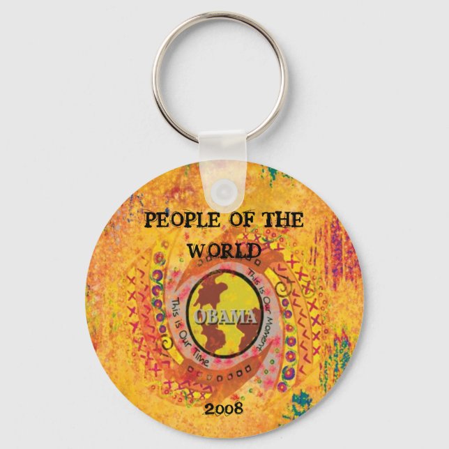LLAVERO PUEBLOS DEL MUNDO OBAMA (Anverso)