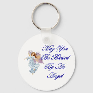 Llavero Puede usted ser bendecido por un ángel