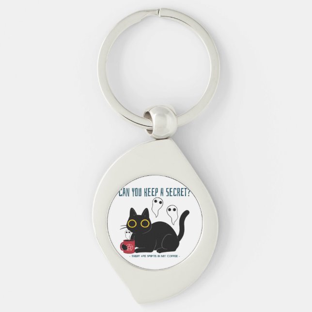 Llavero "¿Puedes Guardar Un Secreto? Hay Espíritus En Mi C (Anverso)