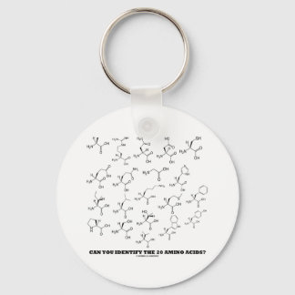 Llavero ¿Puedes Identificar Los 20 Ácidos Amino? (Química)