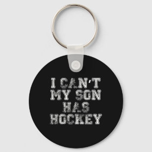 Llavero Puedo #39;t mi hijo tiene hockey para divertida ma