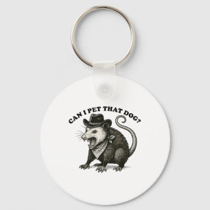 Llavero ¿Puedo Mascota A Ese Perro Meme Animal Lover Funny