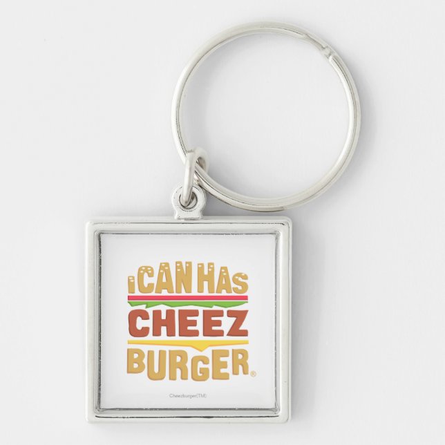 Llavero Puedo tengo Cheezburger (Frente)
