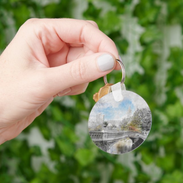 Llavero Puente acuático en Central Park Nueva York (Mano)