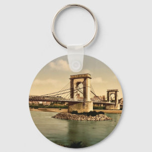 Llavero Puente colgante sobre el Rhone, Aviñón, Provenc