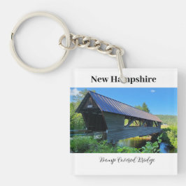 Llavero Puente cubierto de Nuevo Hampshire