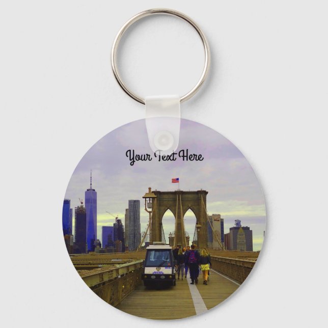 Llavero Puente de Brooklyn #4 Keychain (Anverso)