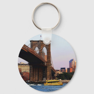 Llavero Puente de Brooklyn en NYC Foto original