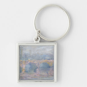 Llavero Puente de Claude Monet el   Waterloo, Londres, en