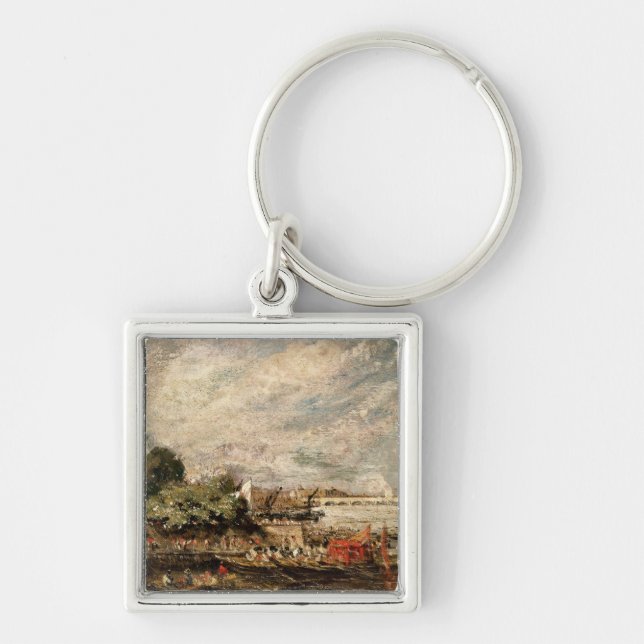Llavero Puente de John Constable el | Waterloo desde (Frente)