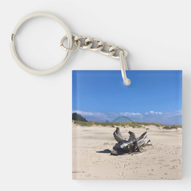 Llavero Puente de la Bahía Yaquina, Newport, Oregón (Frente)