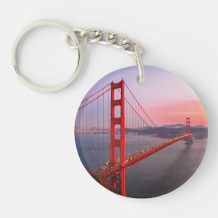 Llavero Puente de la puerta de oro tira almohada