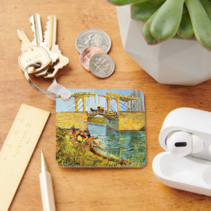 Llavero Puente de Langlois en Arles por Vincent van Gogh