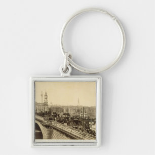 Llavero Puente de Londres, c.1880 (foto de la sepia)