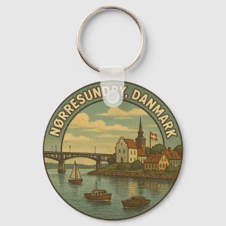 Llavero Puente de Nørresundby Dinamarca