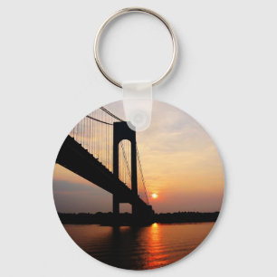 Llavero Puente de Verrazano en el amanecer