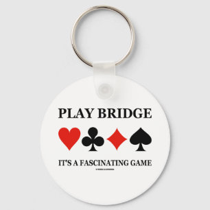 Llavero Puente del juego es un juego fascinador (los juego