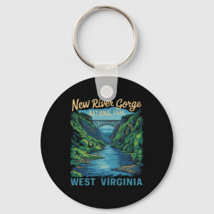 Llavero Puente del Parque Nacional New River Gorge Rafting