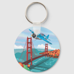 Llavero Puente Golden Gate de San Francisco
