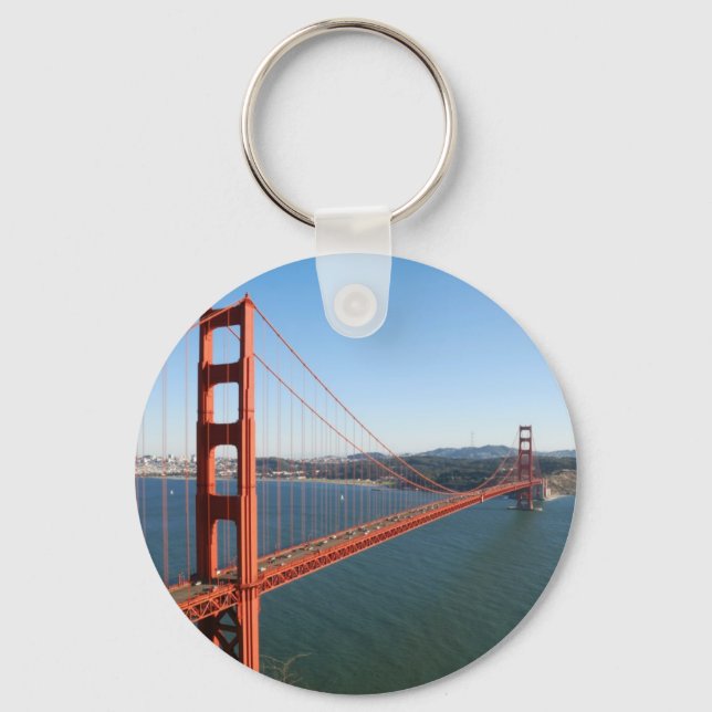 Llavero Puente Golden Gate en San Francisco (Anverso)