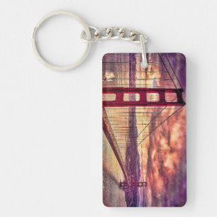 Llavero Puente Golden Gate en San Francisco, California.
