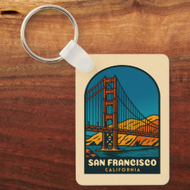 Llavero Puente Golden Gate Viajes Vintage San Francisco