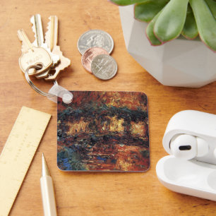 Llavero Puente Japonés de Claude Monet, Arte Antiguo Fino