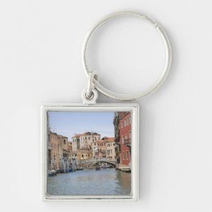 Llavero Puente sobre un canal, Gran Canal, Venecia, Italia