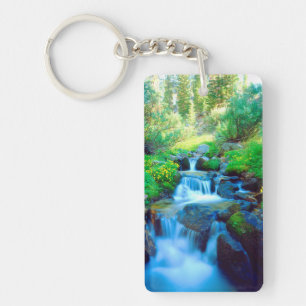 Llavero Puentes del cielo en las montañas de Sierra Nevada