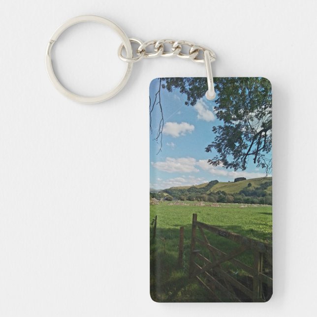 Llavero Puerta, al campo (Frente)