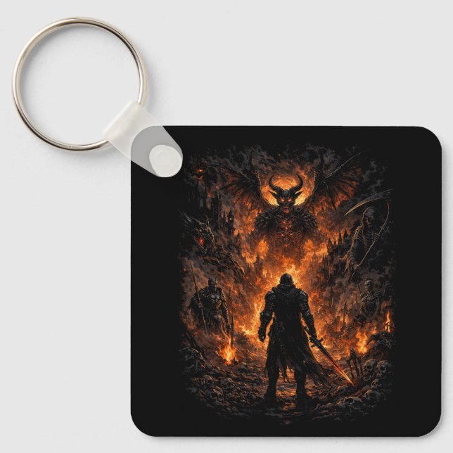 Llavero Puerta del Infierno (Anverso)