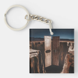 Llavero Puerta misteriosa