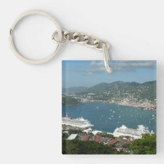 Llavero Puerto de St. Thomas Islas Vírgenes Estadounidense