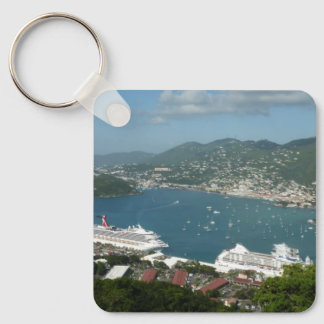 Llavero Puerto de St. Thomas Islas Vírgenes Estadounidense