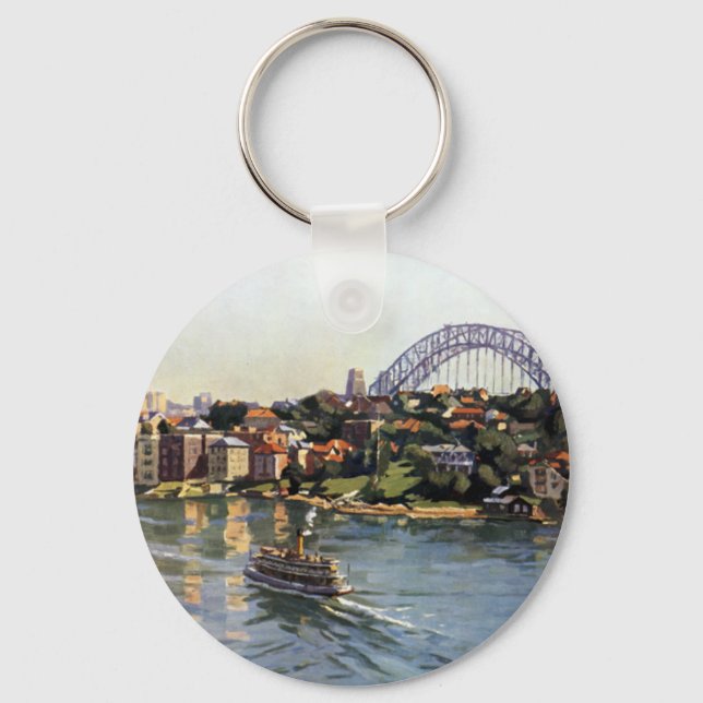 Llavero Puerto de Sydney, Australia (Anverso)