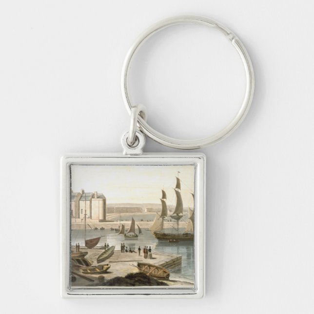 Llavero Puerto de Weymouth, 'de un viaje alrededor del (Frente)