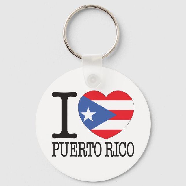 Llavero Puerto Rico Love v2 (Anverso)