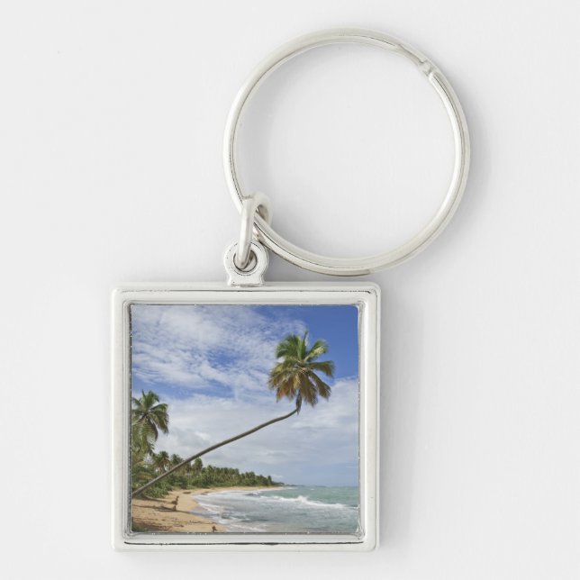 Llavero Puerto Rico. Playa Tres Palmitas Puerto Rico (Frente)