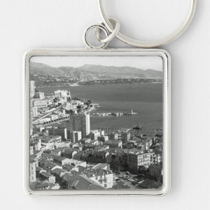 Llavero Puerto Vintage Monaco Principado Monte Carlo 1970