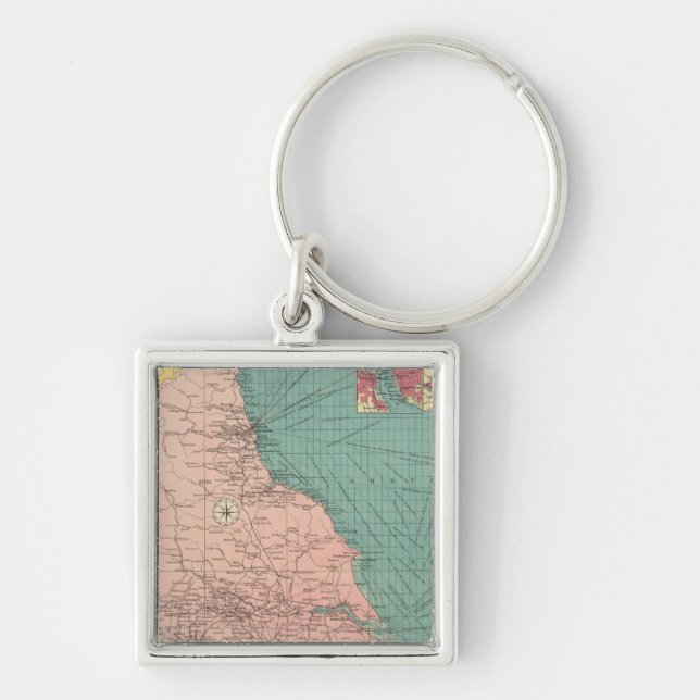 Llavero Puertos orientales de Gran Bretaña (Frente)