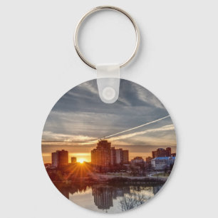 Llavero Puesta de sol de Saskatoon