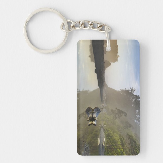 Llavero Puesta de sol en la playa de Ruby, Parque Nacional (Frente)