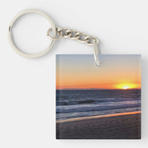 Llavero Puesta de sol en Newport Beach, California