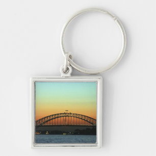 Llavero Puesta de sol sobre el puente del puerto de Sydney